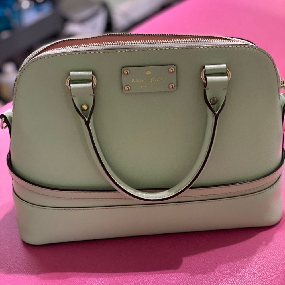 Mint green Kate spade purse